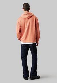 Calvin Klein Jeans Felpa con cappuccio aragon/arancione