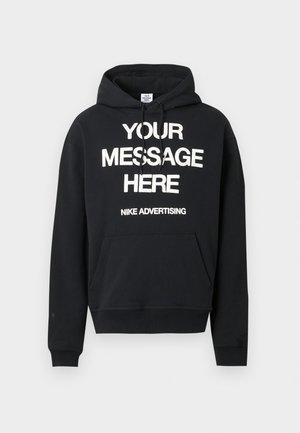 Nike Sportswear, HOODIE - Φούτερ με κουκούλα - black/white