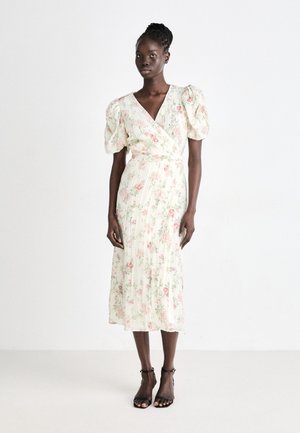 Gina Tricot WRAP DRESS - Vestido informal - multi-coloured