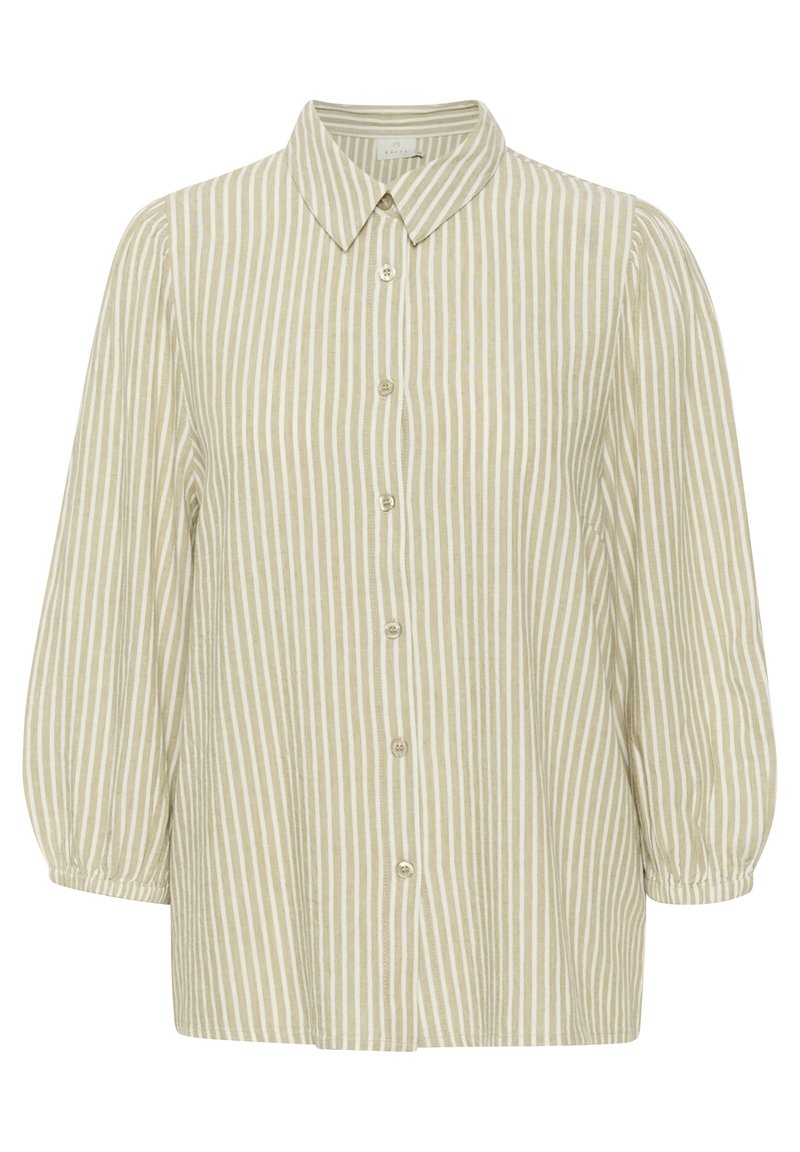 Kaffe Overhemdblouse gemêleerd bruin Kaffe Overhemdblouse gemêleerd bruin