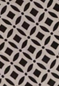 Next PETITE - Denné šaty - black white palm