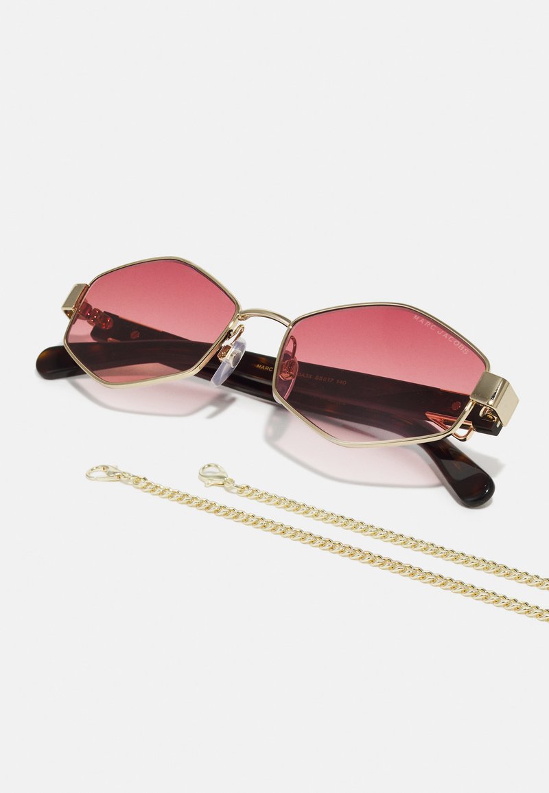 Marc by Marc Jacobs Gold and Burgundy Sunglasses Marc Jacobs MJ686/S MJ 686/S NOA HA Gold Burgundy main image 2