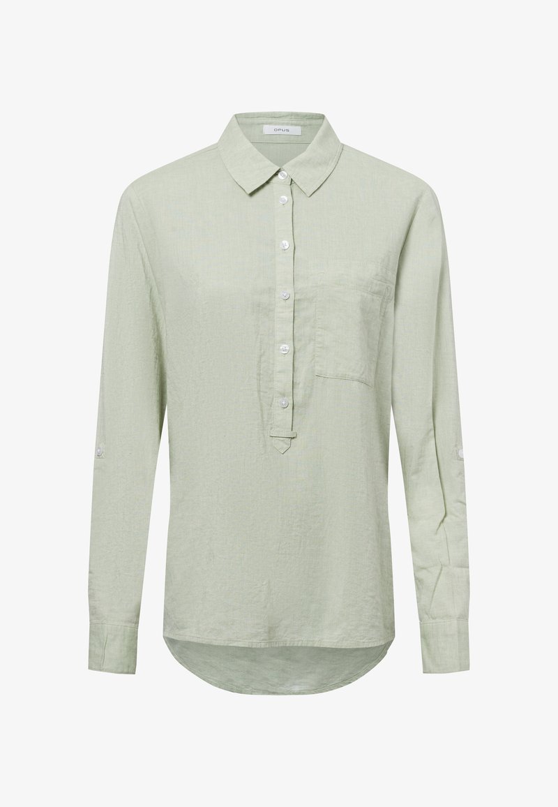 OPUS Bluse - lind