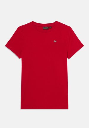 Napapijri SALIS JERSEY SS (4-16 YEARS) - T-shirts basic - haute red