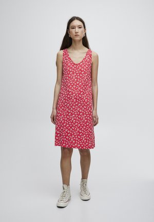 ICHI IHLISA  - Day dress - raspberry wine flower