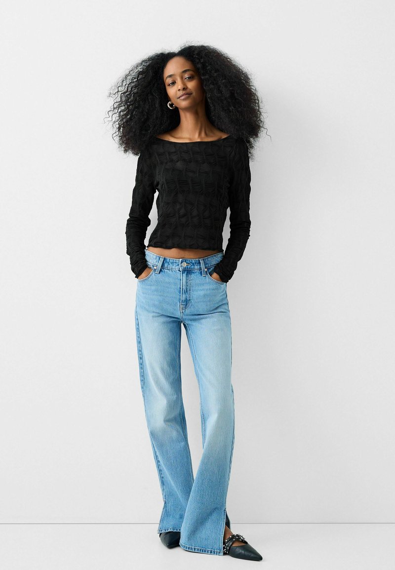 Bershka Blouse zwart