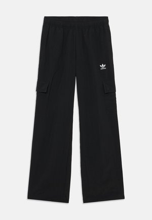 UNISEX - Cargo hlače - black/white