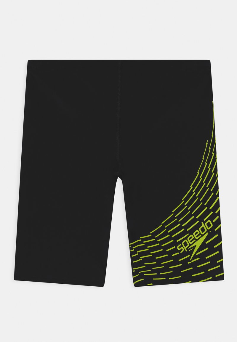 Speedo MEDLEY LOGO JAM Caleçon de bain medley black/atomic lime