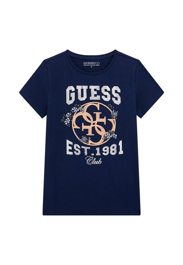 T-Shirt print - blau