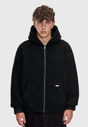 ZIPPER - Giacca in pile - black