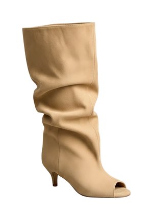 Super Mode, SLOUCHY PLISSÉES TOMBANTES - Bottes - taupe