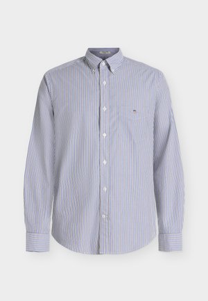 GANT, REG POPLIN STRIPE SHIRT - Πουκάμισο - faded taupe