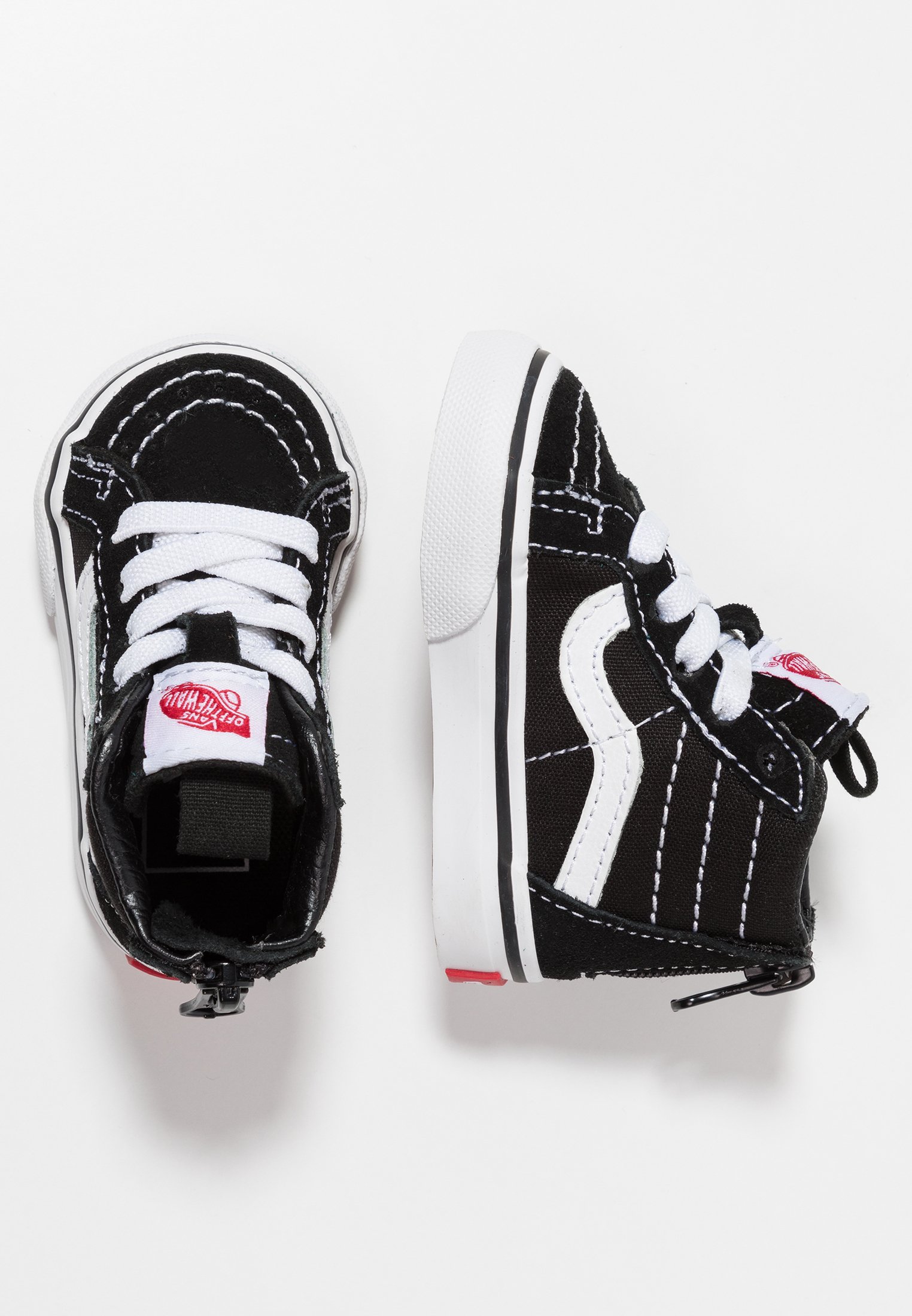 Confidencial enaguas Móvil Vans SK8-HI ZIP UNISEX - Zapatillas altas - black/white/negro - Zalando.es