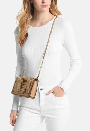 Michael Kors, CROSSBODY JET SET WOVEN - Sac bandoulière - brown