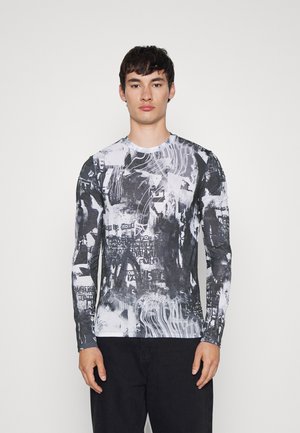 ANALOGUE MESH TOP - Pitkähihainen paita - grey