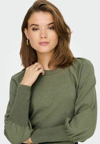 ONLY EINFARBIGER - Džemperis - seagrass