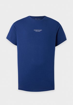 Pier One, T-shirt basique - dark blue/white