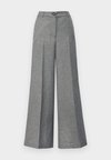 SNNANA WIDE MAXI PANT - Püksid - grey