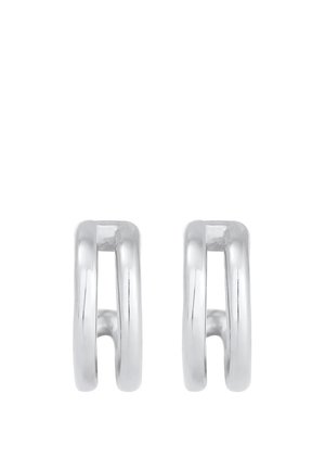 HOOPS MINI CREOLEN  - Earrings - silver-coloured