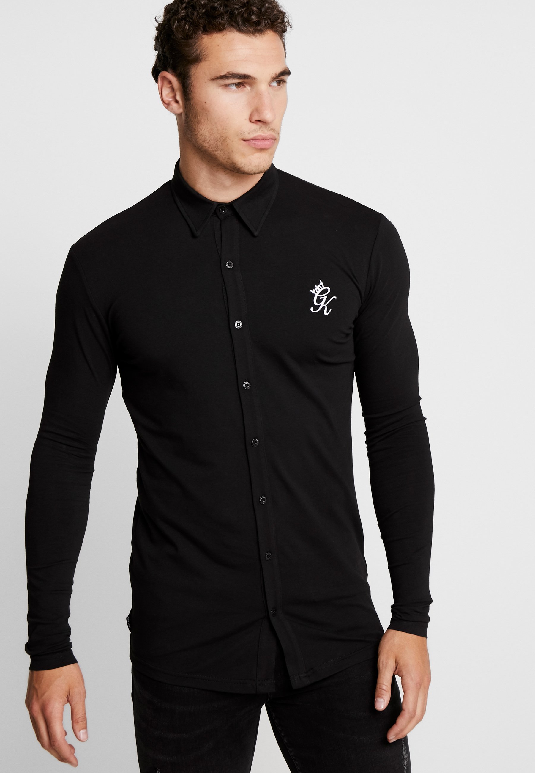 Gym King MUSCLE FIT SHIRT Skjorte blackwhite Zalando.no Gym King MUSCLE FIT SHIRT Skjorte blackwhite Zalando.no
