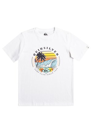 QS SURF CLUB SS YTH - T-shirt imprimé - white