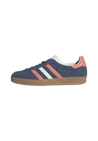 adidas Originals - GAZELLE INDOOR - Joggesko - preloved ink mel/wonder clay/sand strata Miniatyrbilde 1