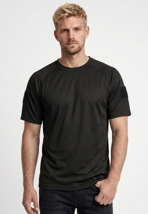 Brandit, QUICK DRY SHIRT SHORTSLEEVE - T-shirt basique - black