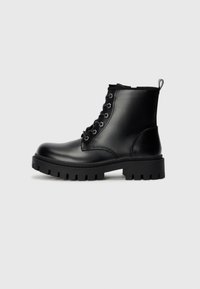 UNISEX - Schnürstiefelette - black