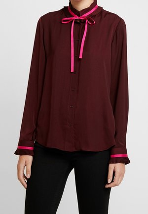 Overhemdblouse - berry