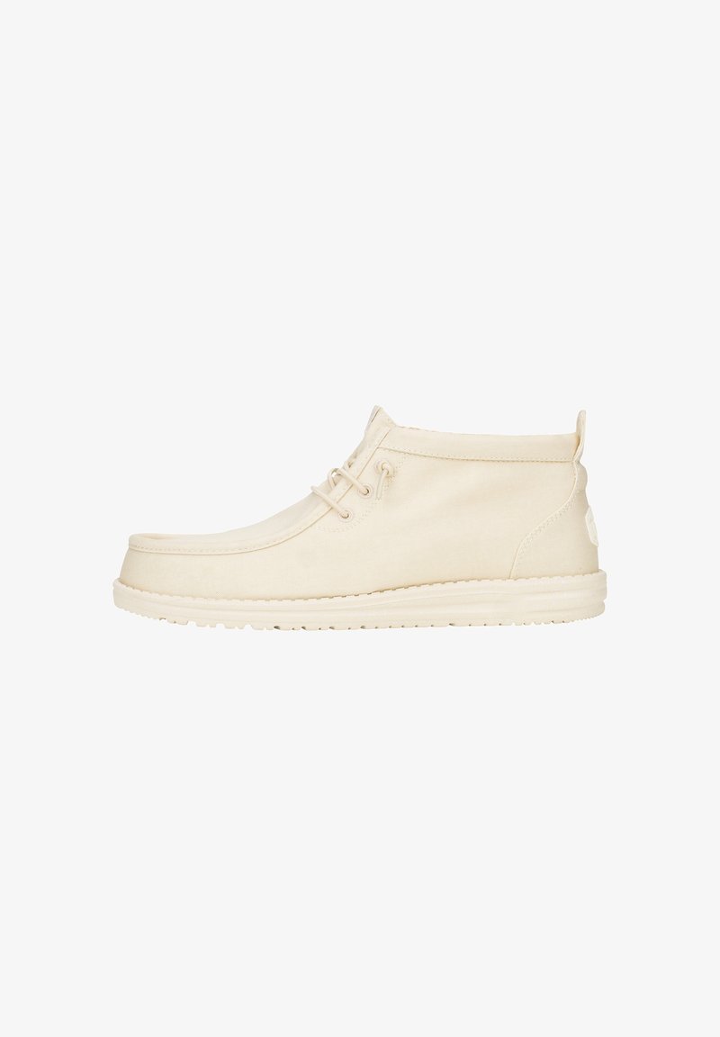 HEYDUDE CAMDEN CUFF NYLON QUILT - STIEFELETTE - Tronchetti - white