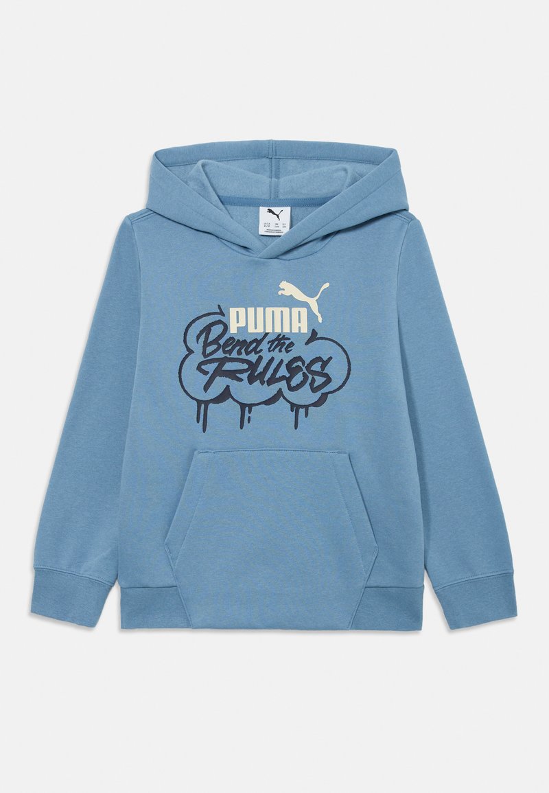 Puma HOODIE UNISEX - Sweatshirt - cool blue