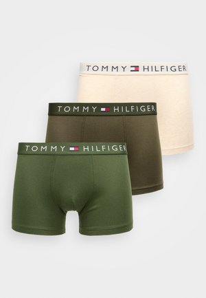ORIGINAL TRUNK 3 PACK - Boxer Briefs - oat heather/mountain pine/army green
