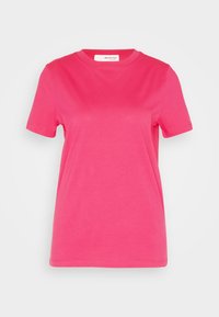 SELECTED FEMME T-Shirt Donna A Righe Con Scollo Rotondo – Modello Slfmyessential SS Stripe, Cotone Morbido, Vestibilità Normale, Stile Semplice Ed Essenziale
