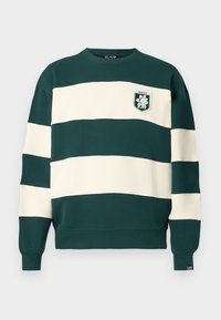 TRAIN CLUB HOUSE RUGBY UNISEX - Ikdienas džemperis - green/beige