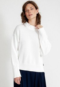 Holebrook ESTER CREW - Strickpullover - white