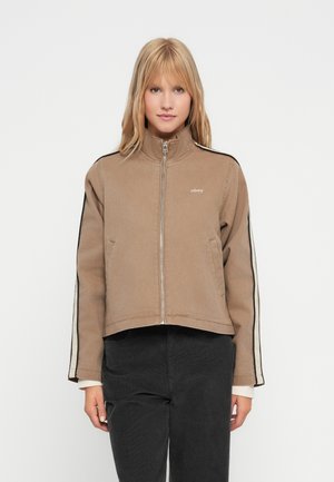 ASTRID STRIPE JACKET - Poletna jakna - tan faded wash