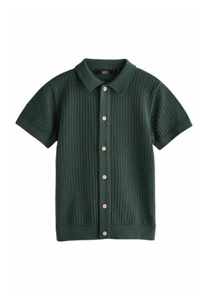 REGULAR FIT BUTTON THROUGH - Ing - forest green