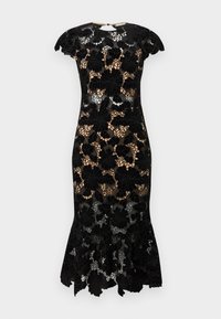 CLOVER MIDI DRESS - Cocktailjurk - black