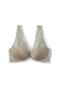 ELENA PRETTY FLOWER - Triangle bra - grün  fade green