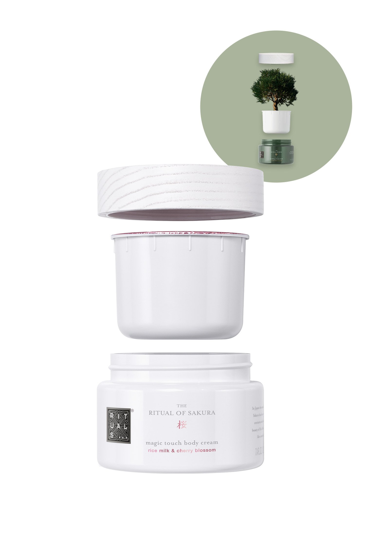 Lot De 3 Produits Rituals - Rice Milk, Cherry Et Gommage - Mousse 200 Ml - Neuf