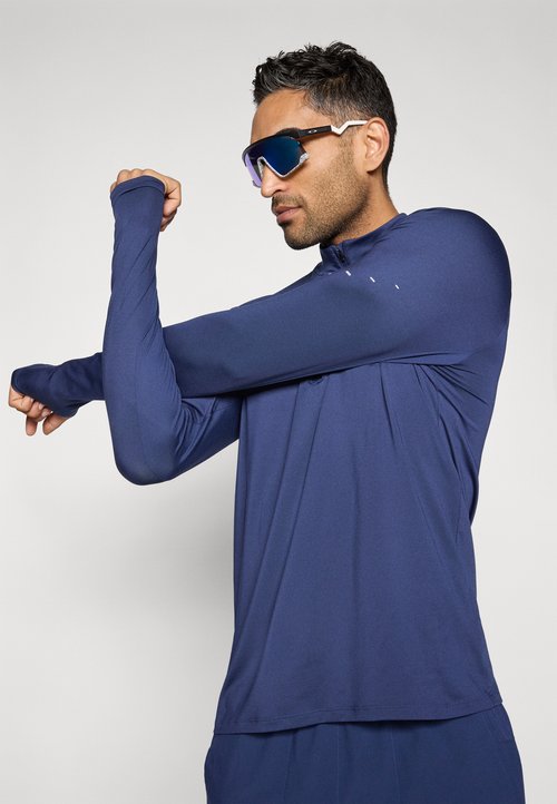 Nike STRIDE MIDLAYER - Zip-up sweatshirt - midnight navy/reflective silver-coloured — foto 4