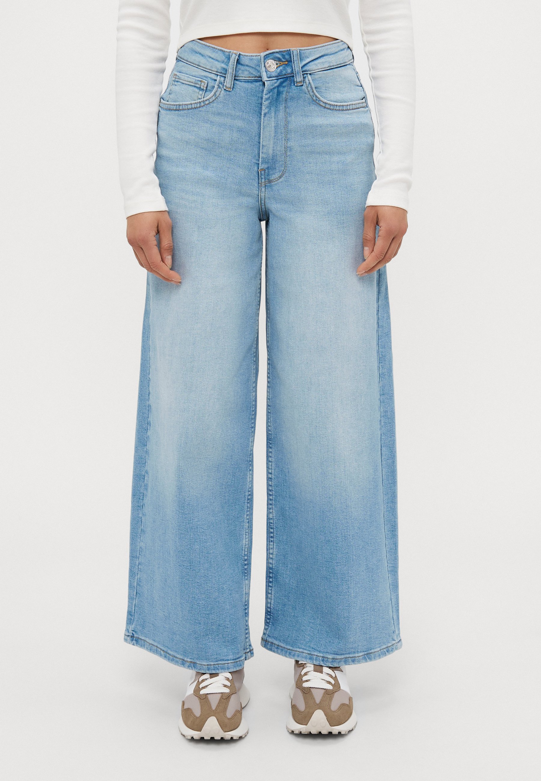 ma【Na.e】 Wide Loose Jeans_Light Blue 94 Baggy Wide Leg Jeans - Blue | Levi's® RO