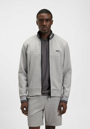 Zip-up sweatshirt - silver two