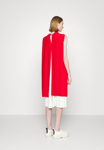 MM6 Maison Margiela DRESS - Cocktailkleid/festliches Kleid - red/cream