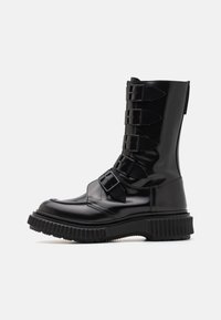 TYPE 208 UNISEX - Bottines de cowboy / motard - black