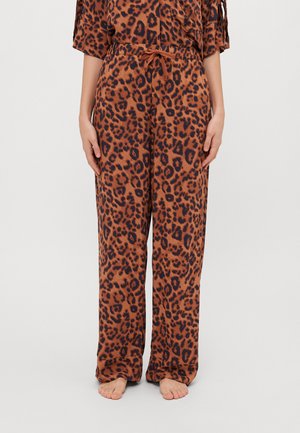 TROUSERS - Bas de pyjama - brown