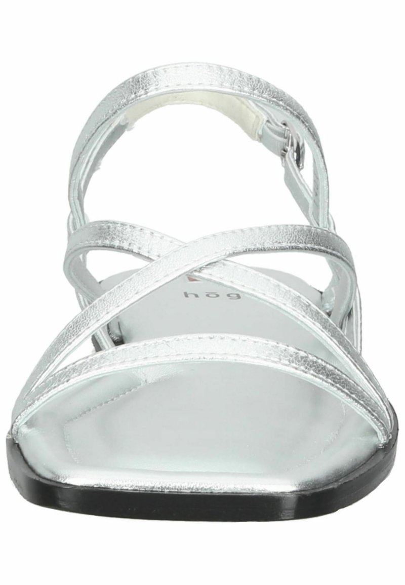Damen Riemchensandalen | Högl Riemensandalette silber/silberfarben - MC61732 Damen Riemchensandalen | Högl Riemensandalette silber/silberfarben - MC61732