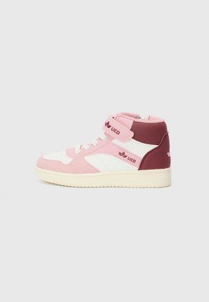 CHAD - Baskets montantes - white/rose/burgundy