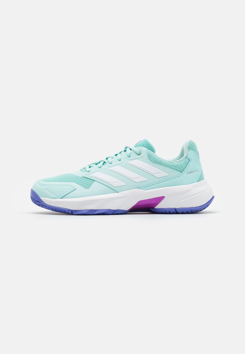 adidas Performance COURTJAM CONTROL - Tenisice za sve terene - light blue