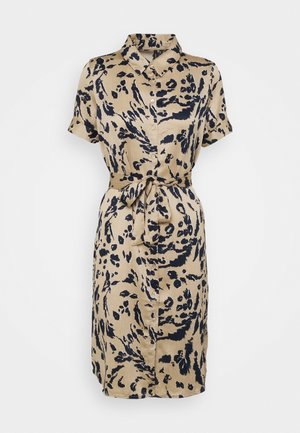 Skjortekjole - beige